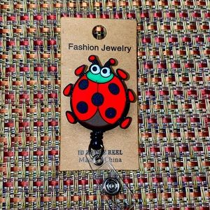 Ladybug Badge Reels